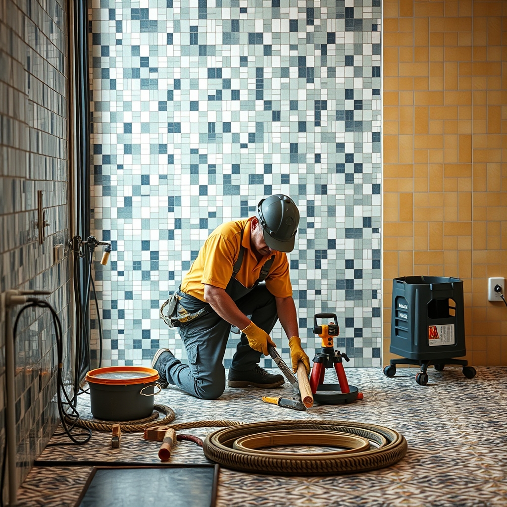 Assentamento de Mosaico e Revestimento Decorativo