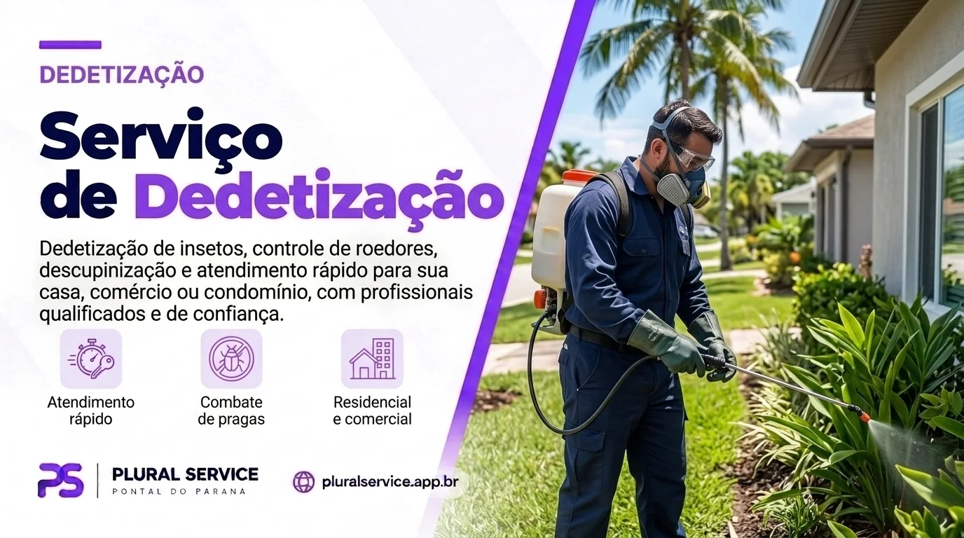 Dedetizadora — Pontal do Paraná/PR