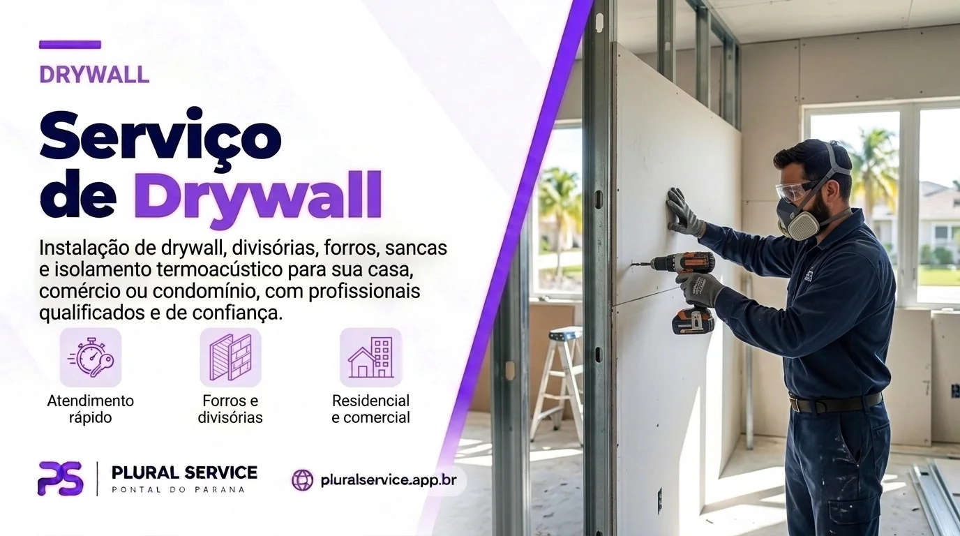 Drywall — Pontal do Paraná/PR