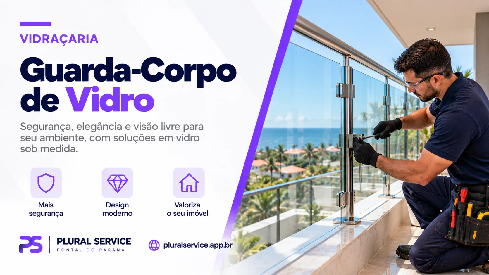 Guarda-Corpo de Vidro