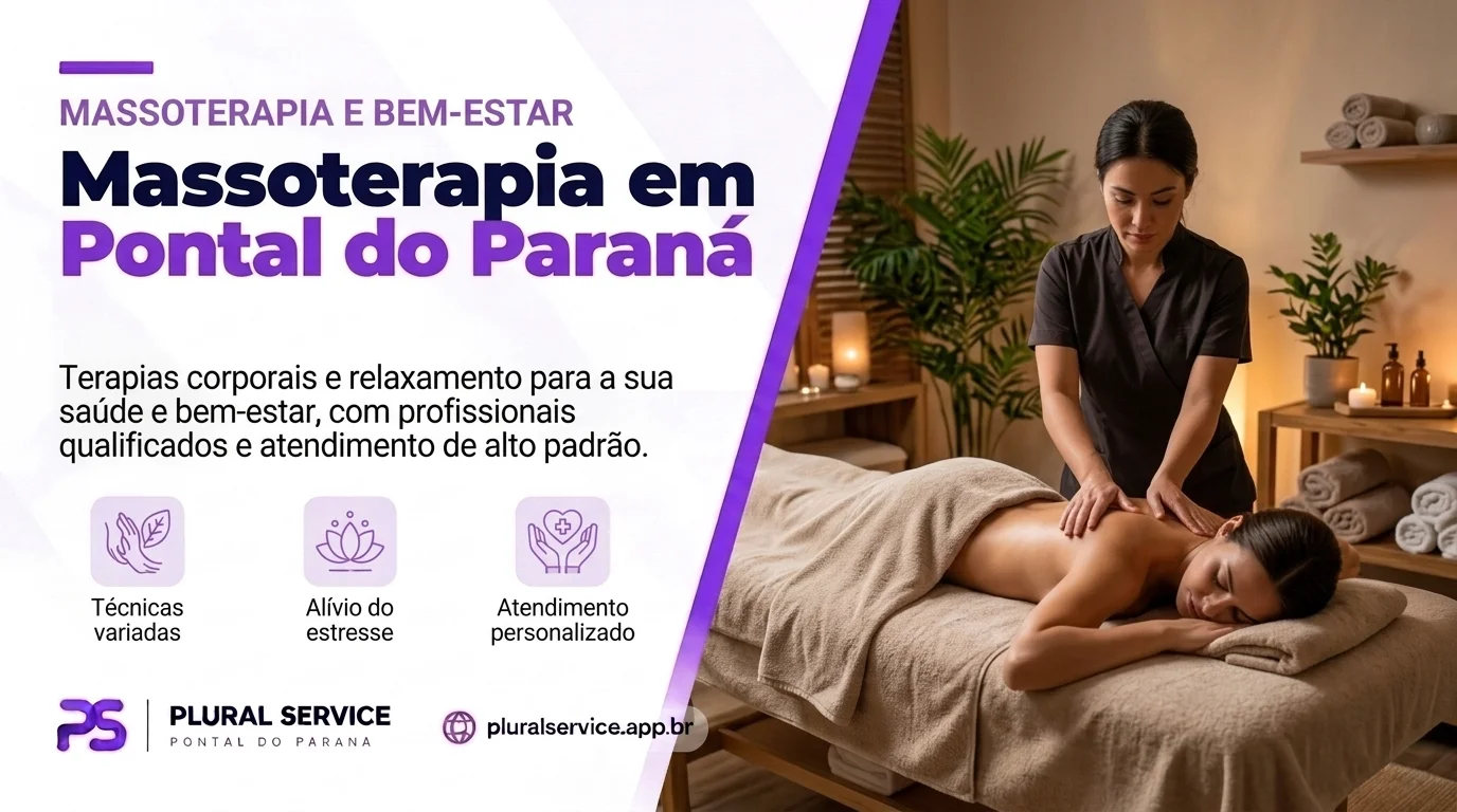 Massoterapia — Pontal do Paraná/PR
