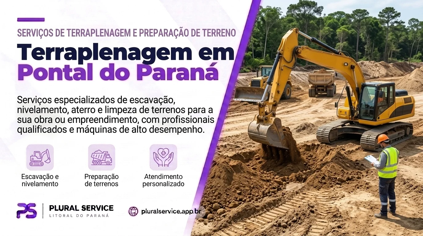 Terraplenagem — Pontal do Paraná/PR