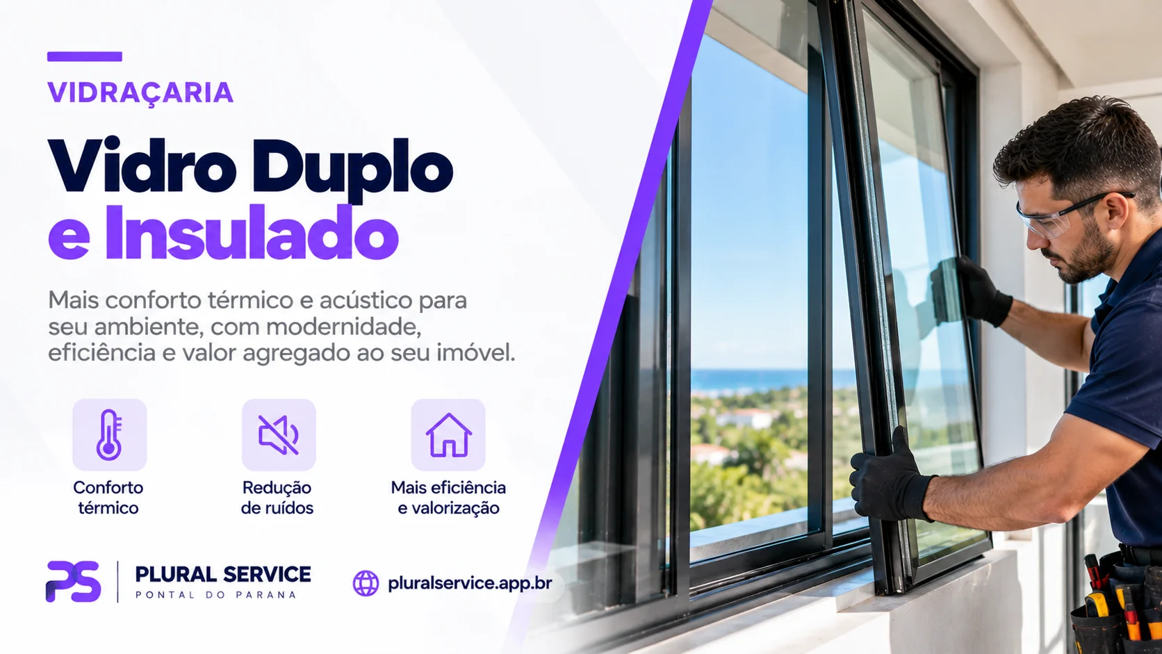 Vidro Duplo e Insulado